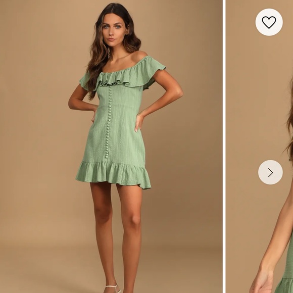 Sage Mini Dress - Picture 5 of 6